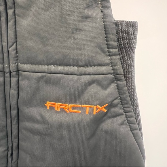 ARCTIX Snow Pants Kids UNISEX grey w/reinforced knees/ankles size XXS - Picture 5 of 13